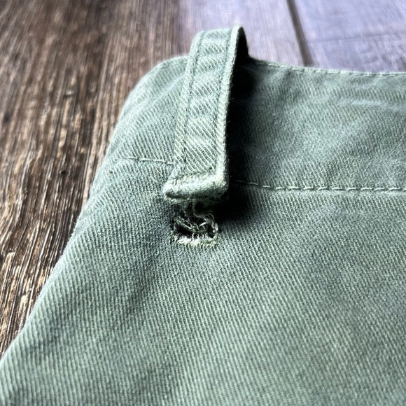 Nili Lotan Military Green Cotton Jogger Women’s Size 2 - Picture 9 of 10